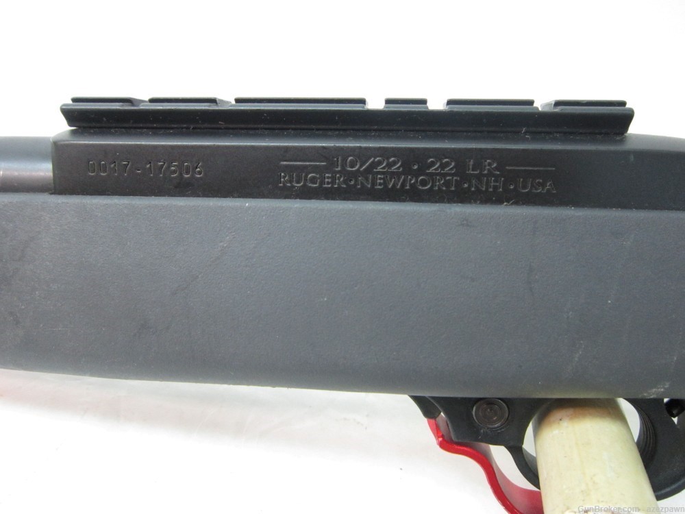 Ruger 10/22 Light Weight Carbine in .22 LR, VG Cond. -img-13