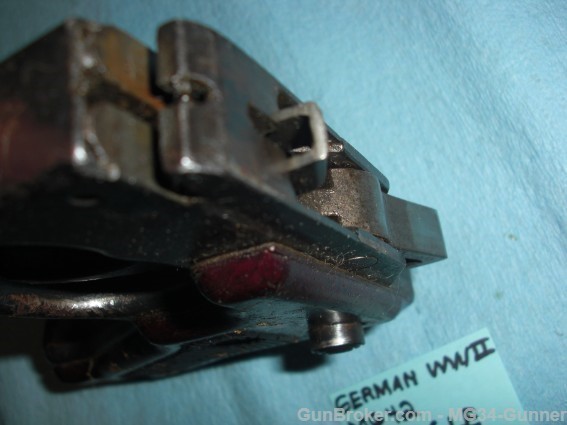 German WWII MG42 Trigger Assembly w/ Eagle "147"-img-11