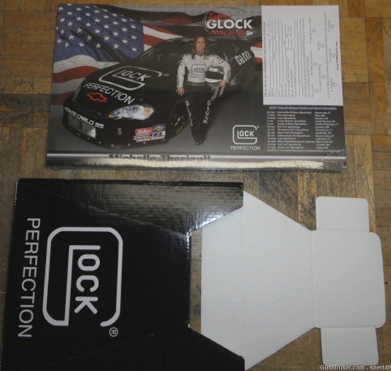 Glock Michelle Theriault Standee (Never used) Ideal for Glock or Race Fan!-img-4