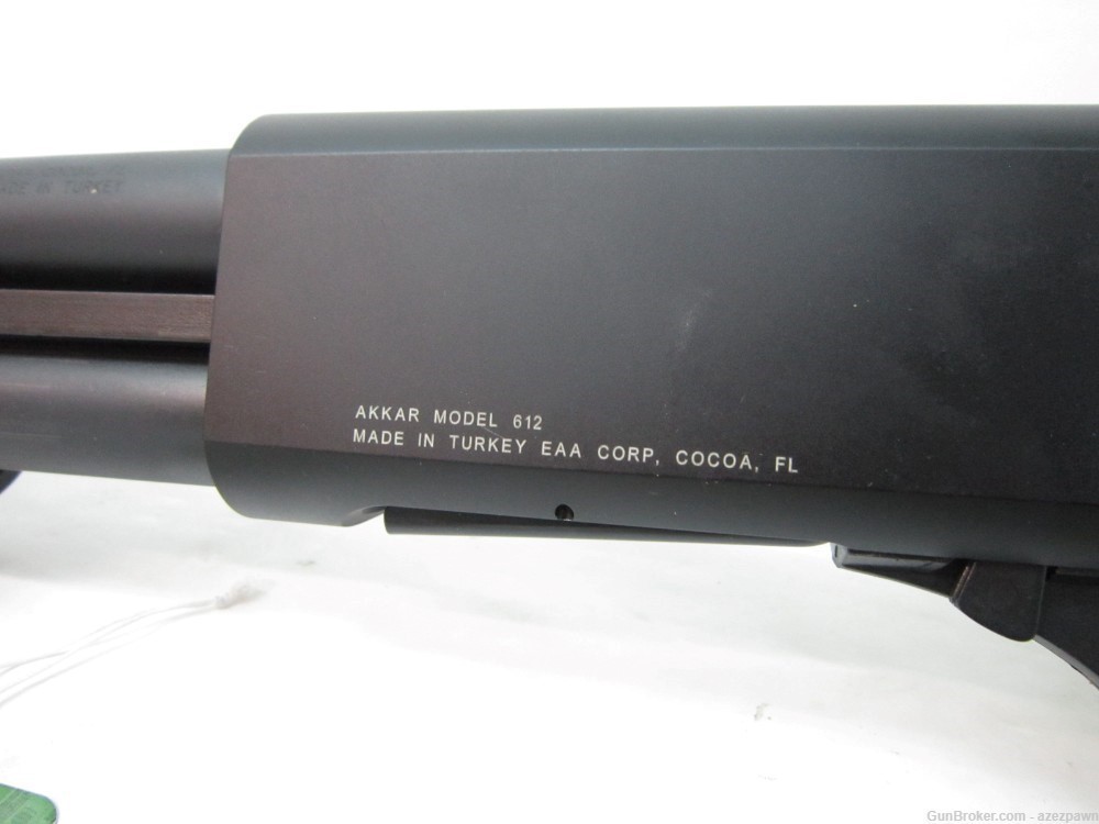 EAA Imported AKKAR Model 612 Home Defense 12 GA. Shotgun, VG Cond. -img-14