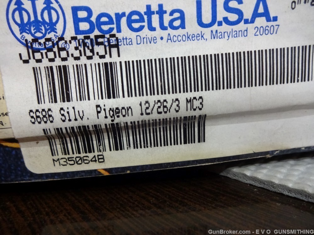 Beretta 686 Silver Pigeon 12 Gauge 26 Inch Barrels -img-39