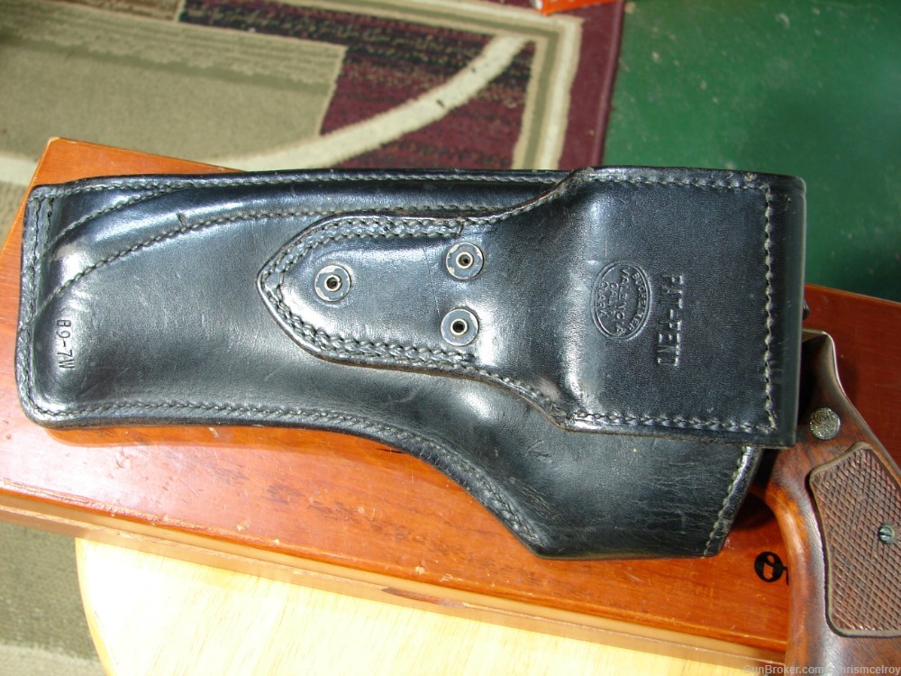 S&W N FRAME HOLSTER BY BUCHEIMER B9-7W RT HAND UP TO 6"BARREL RARE-img-2