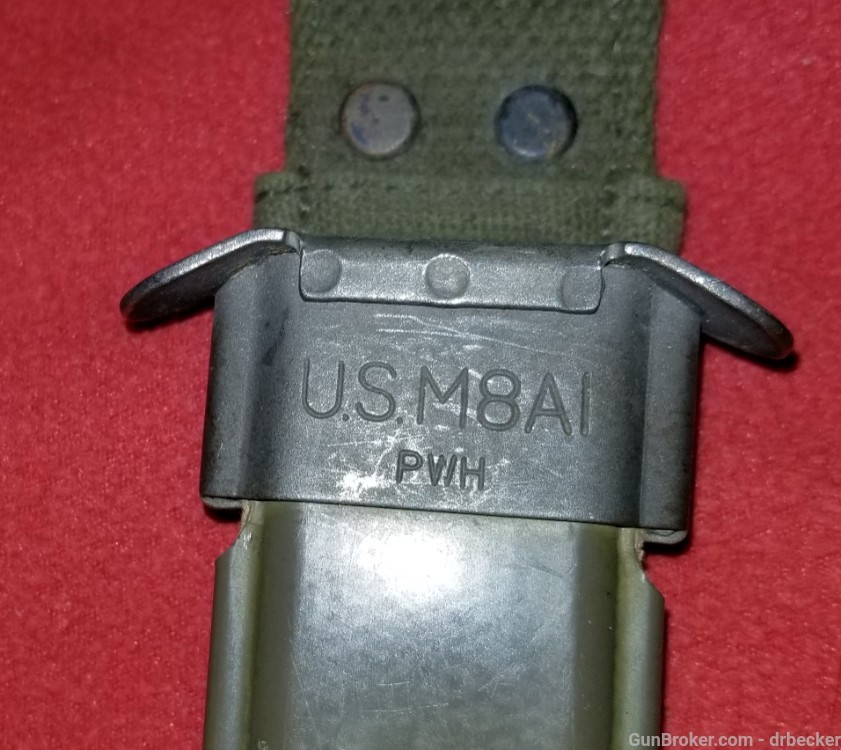 Greek made and issue M4 carbine bayonet for M1 carbine -img-5