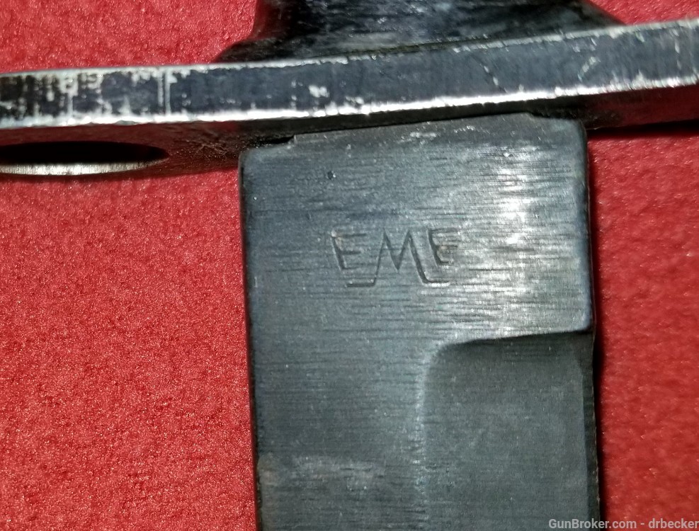 Greek made and issue M4 carbine bayonet for M1 carbine -img-7