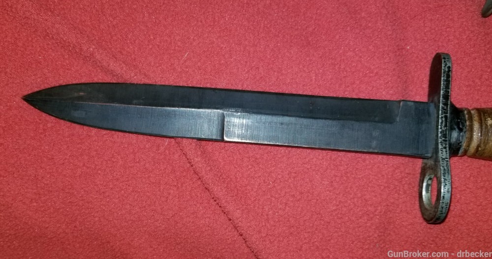 Greek made and issue M4 carbine bayonet for M1 carbine -img-4