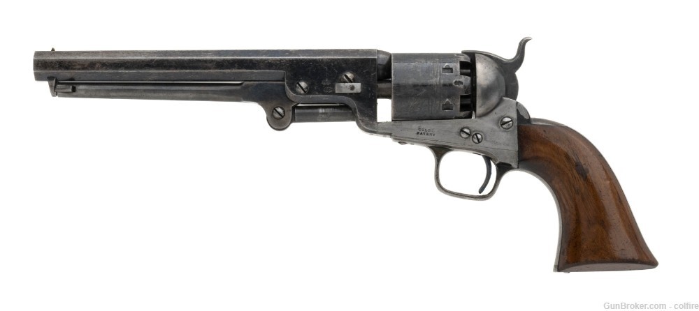 Cased Colt 1851 Navy Revolver (AC373)-img-1
