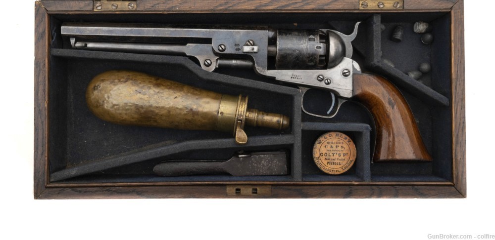 Cased Colt 1851 Navy Revolver (AC373)-img-0
