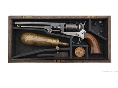 Cased Colt 1851 Navy Revolver (AC373)
