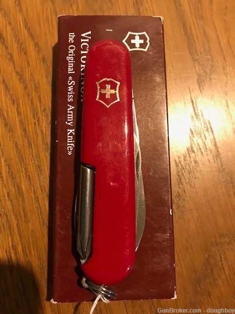 Victorinox Officer Suisse 2 blade + 4 tools knife MASTER MIX FEEDS-img-1