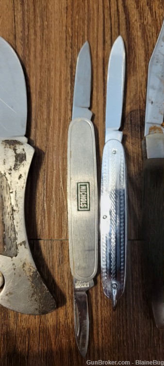 15 Pieces Vintage Assorted Pocket Knives Multi Tools Arabian Sword Lot-img-8