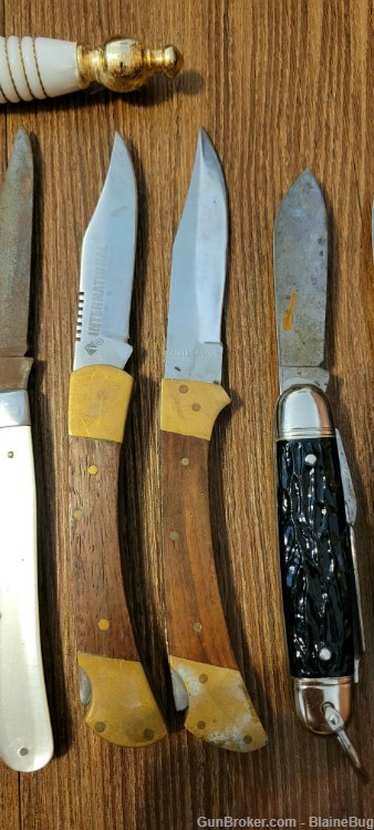 15 Pieces Vintage Assorted Pocket Knives Multi Tools Arabian Sword Lot-img-13