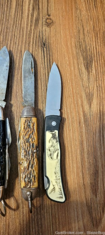 15 Pieces Vintage Assorted Pocket Knives Multi Tools Arabian Sword Lot-img-16