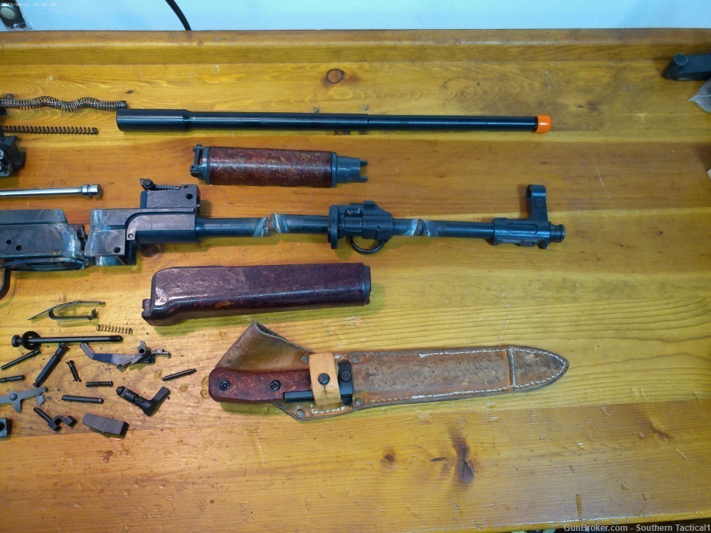 Czech VZ-58 Parts Kit| 4 Magazines, Pouch & Bayonet New Barrel-img-1