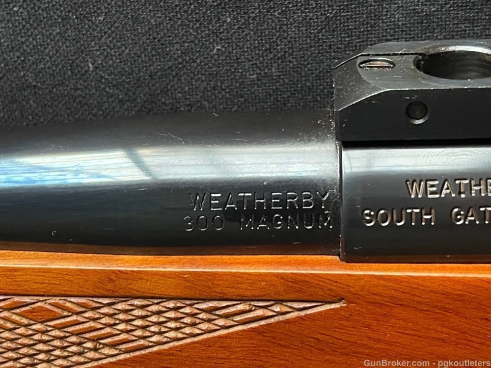 Rare Weatherby High Power Custom Shop Mathieu Left Hand Bolt Action Rifle-img-29