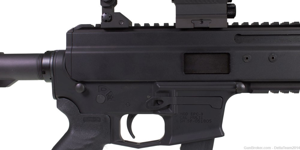 Matador Side Charging 9mm AR15 Pistol - Sig Sauer Romeo5 X Red Dot-img-3