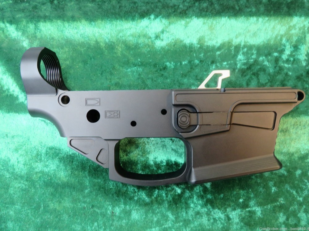 KE Arms 9MM Billet Lower Stripped, Glock Mag 1-50-01-062 - 11999/12000/01 -img-1