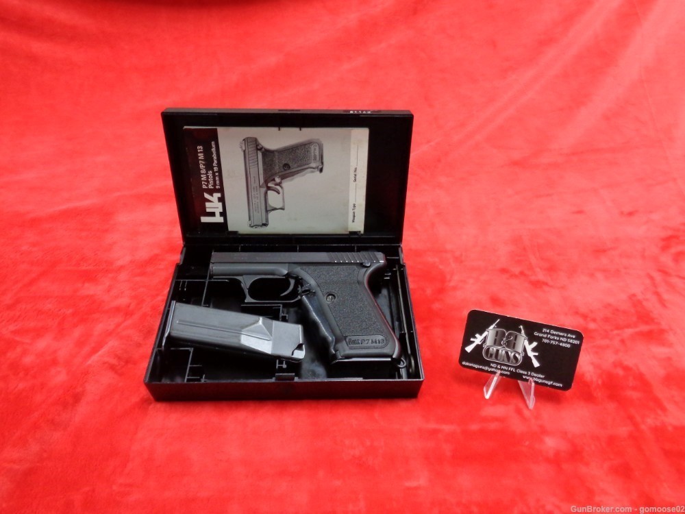 Collector Grade 1988 H&K P7 M13 9mm Pistol Heckler Koch HK 13rd Mag I TRADE-img-46