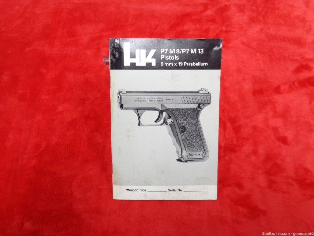 Collector Grade 1988 H&K P7 M13 9mm Pistol Heckler Koch HK 13rd Mag I TRADE-img-24
