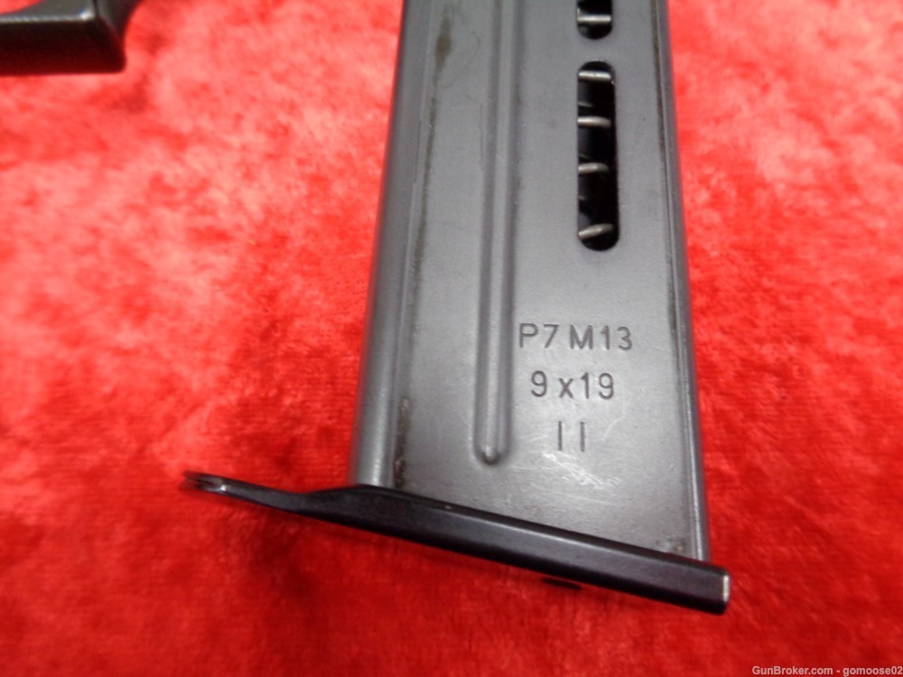 Collector Grade 1988 H&K P7 M13 9mm Pistol Heckler Koch HK 13rd Mag I TRADE-img-13