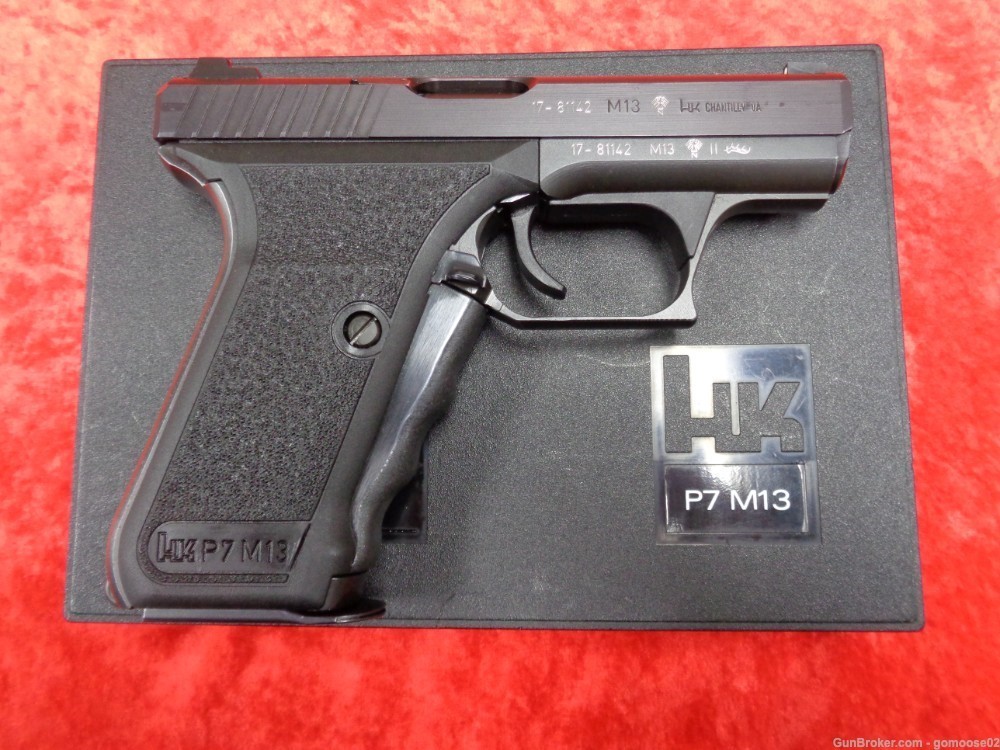 Collector Grade 1988 H&K P7 M13 9mm Pistol Heckler Koch HK 13rd Mag I TRADE-img-6