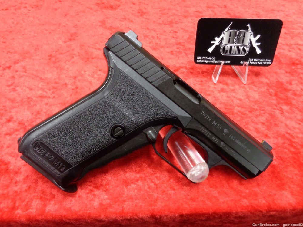 1986 H&K P7 M13 9mm Heckler Koch HK 13rd Magazine German Pistol WE TRADE-img-0