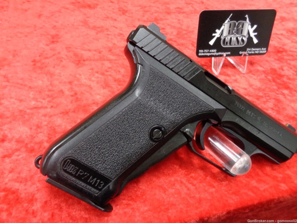 1986 H&K P7 M13 9mm Heckler Koch HK 13rd Magazine German Pistol WE TRADE-img-5