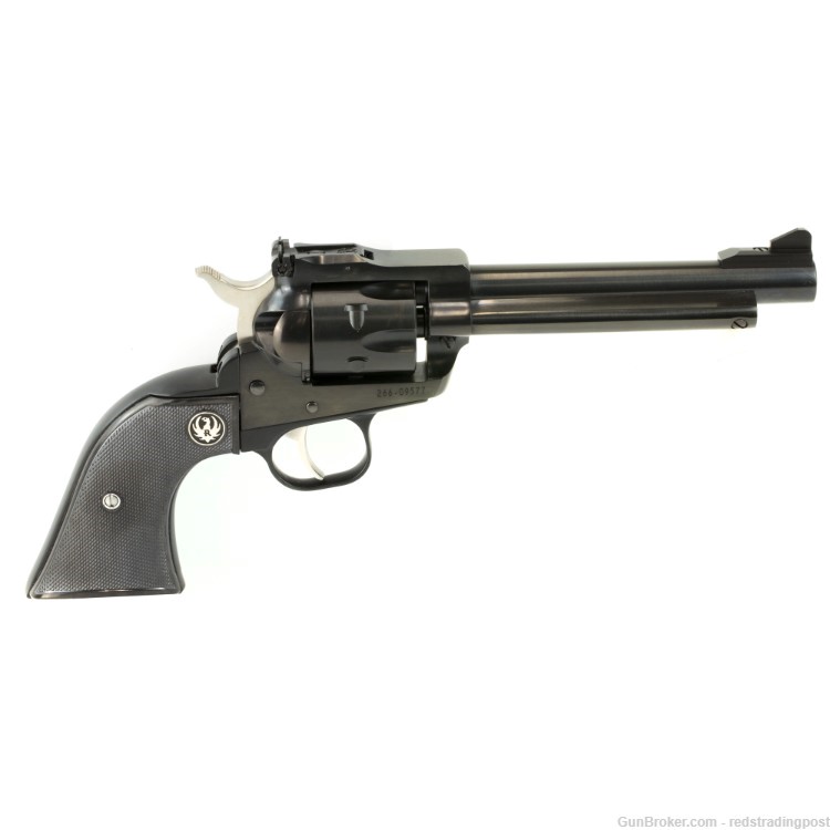 Ruger Single Six Convertible 5.5" Barrel 22 LR WMR Blued SA Revolver 00621-img-0