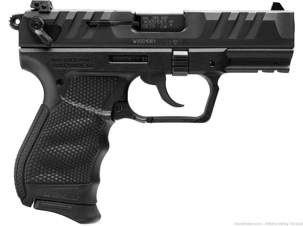Walther PD380 DA/SA 9RD Pistol NEW! 5050508-img-0