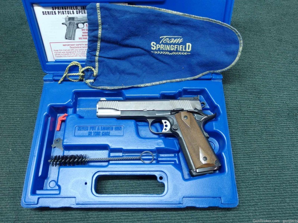 SPRINGFIELD TROPHY MATCH 1911 .45 ACP - WITH BOX & ACCESSORIES - EXCELLENT-img-0