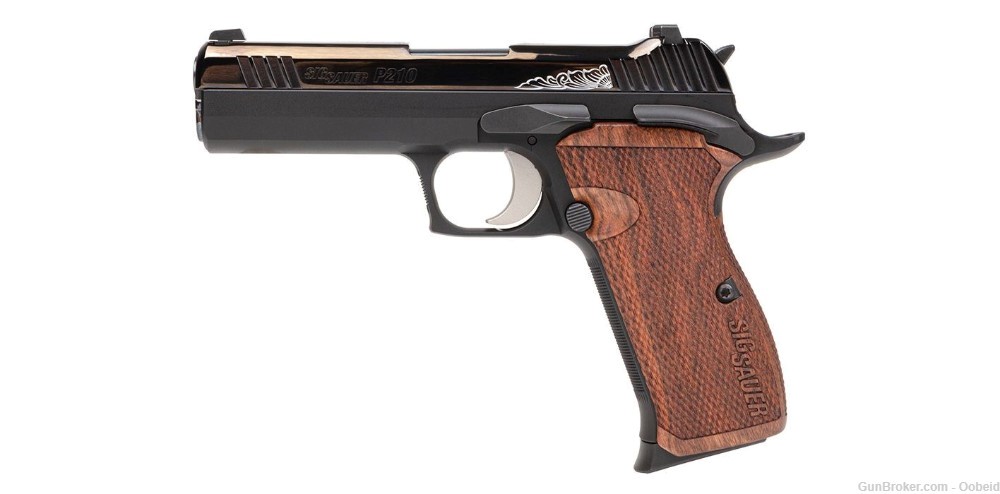 Sig Sauer P210 Carry 9mm Pistol Custom Works Handgun -img-8