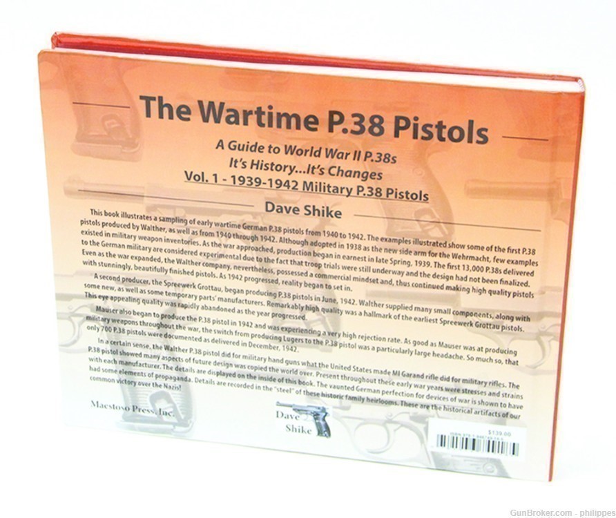 The Wartime P.38 Pistols: Vol. 1 by Dave Shike-img-1