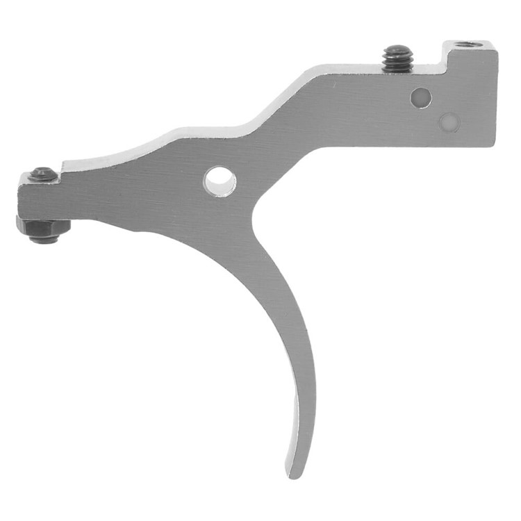 Timney Triggers Savage Axis/Edge Nickel Plated Curved Trigger 633-img-0