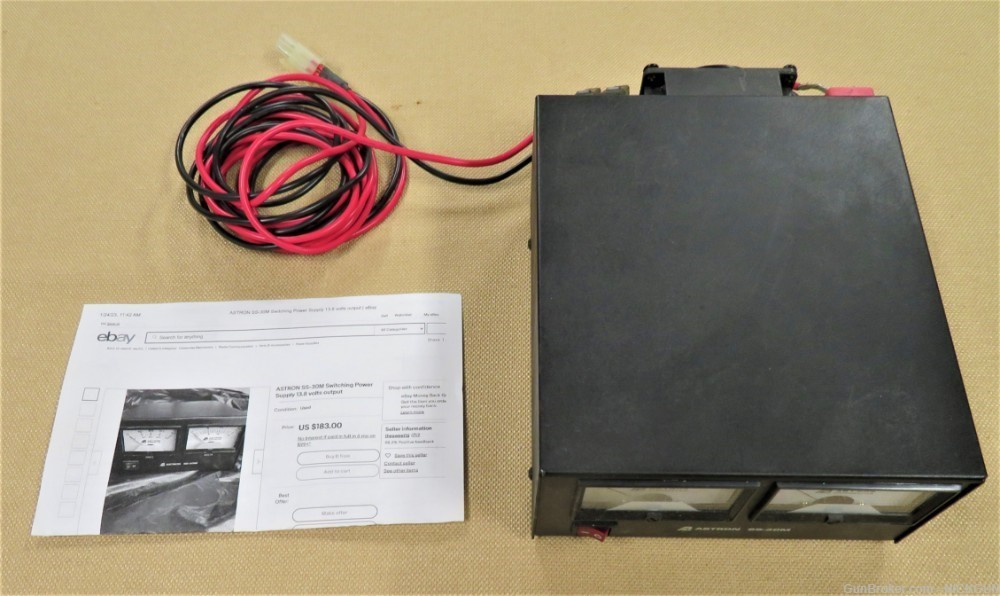 Astron Model SS-30M Power Supply-img-0