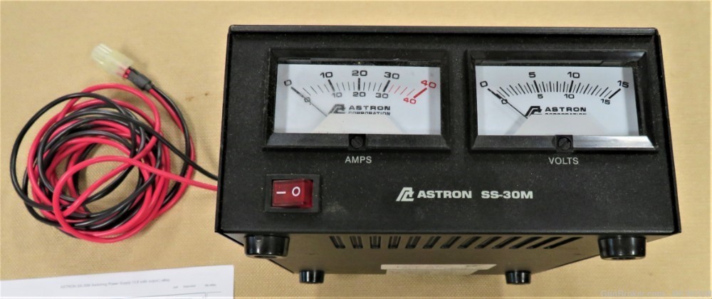 Astron Model SS-30M Power Supply-img-1