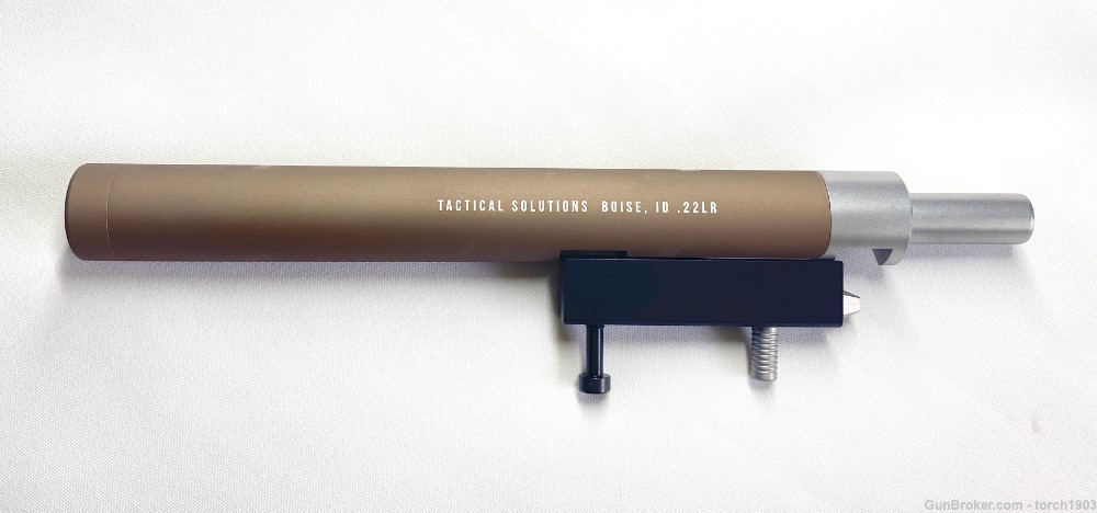 Tactical Solutions 9" XRP Takedown barrel for Ruger Charger .22LR Quicksand-img-0