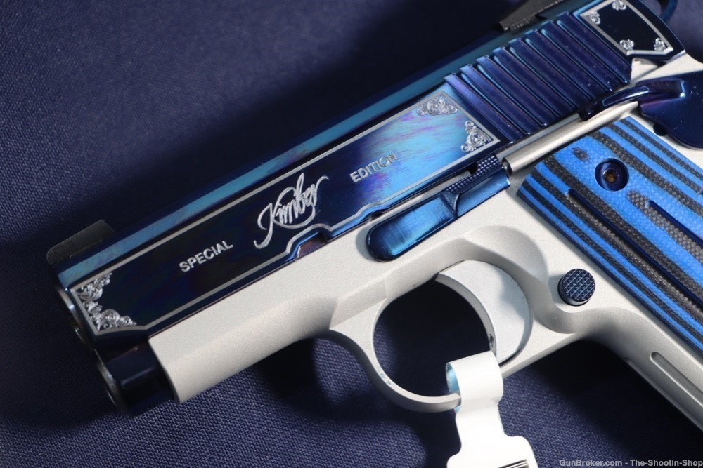 Kimber Model SAPPHIRE ULTRA II 1911 Pistol SPECIAL EDITION 45ACP ENGRAVED-img-15