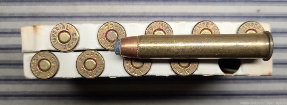 Imperial 38-55 Winchester 255gr Soft Point C-I-L Canada Canadian -img-7