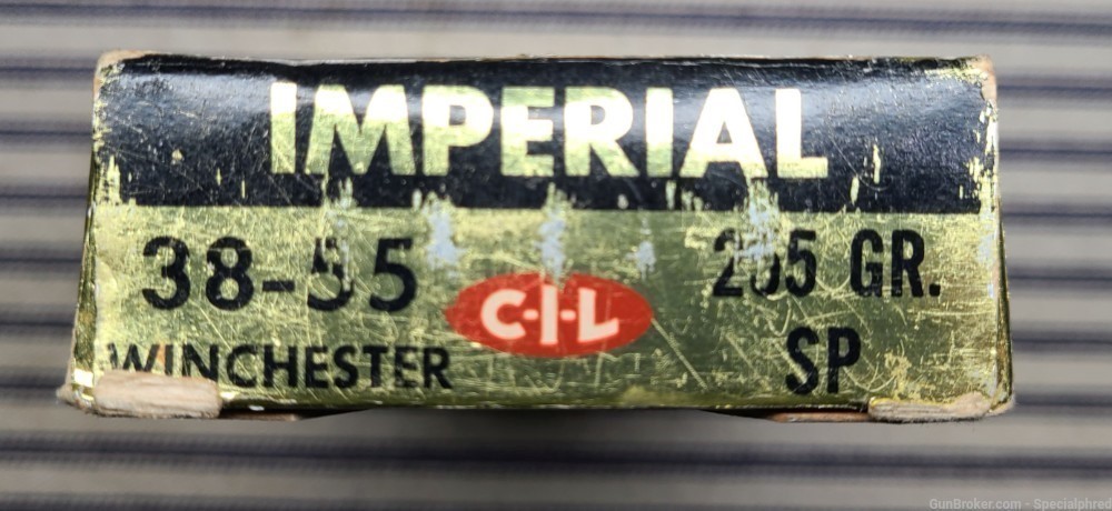 Imperial 38-55 Winchester 255gr Soft Point C-I-L Canada Canadian -img-4