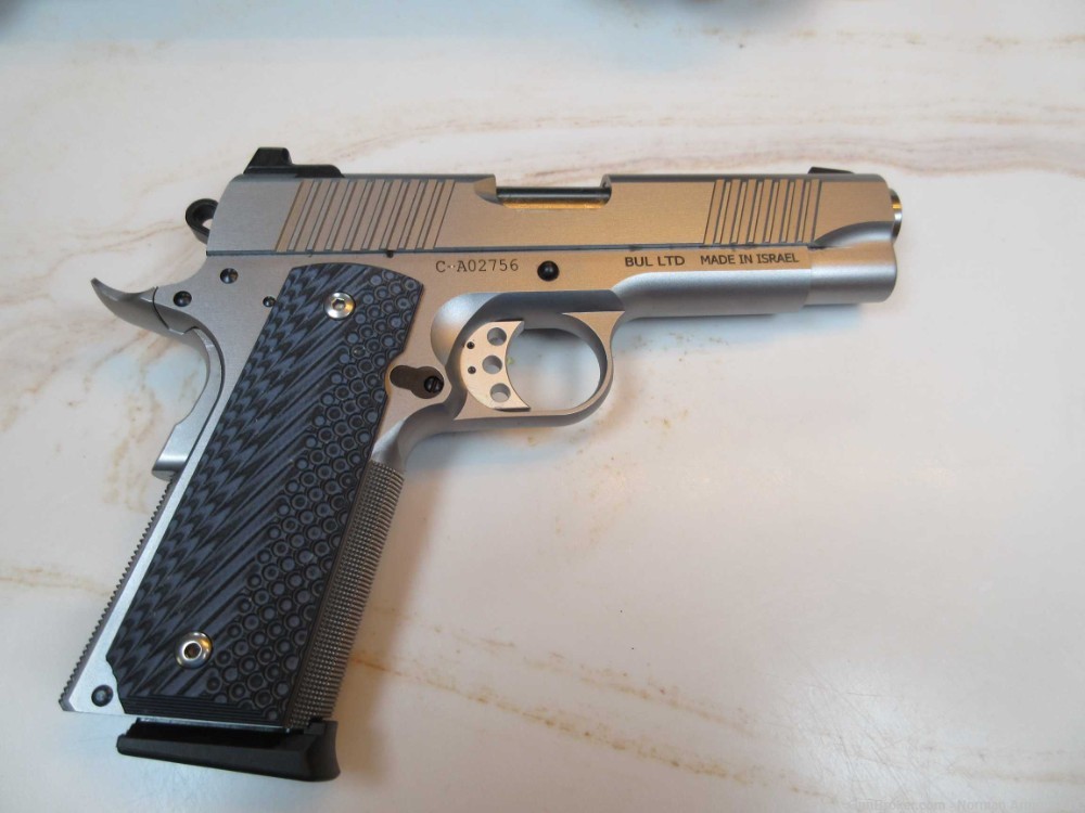 MAGNUM RESEARCH DESERT EAGLE 1911 C STAINLESS .45 ACP 4.3" 2-8rd mags-img-1