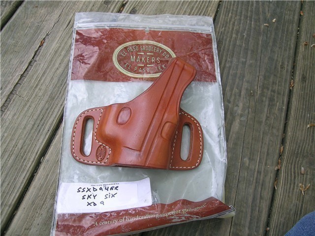 El Paso Saddlery Leather Holster Springfield XD 9-img-0