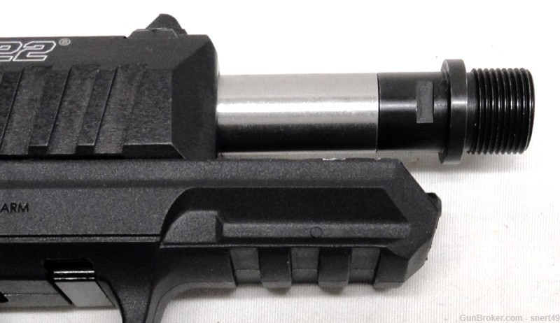 Ruger SR22 22 LR 3.5” Blk THREADED Bbl Ambi Safety/Mag Rel 10+1 2 Mags 3604-img-9