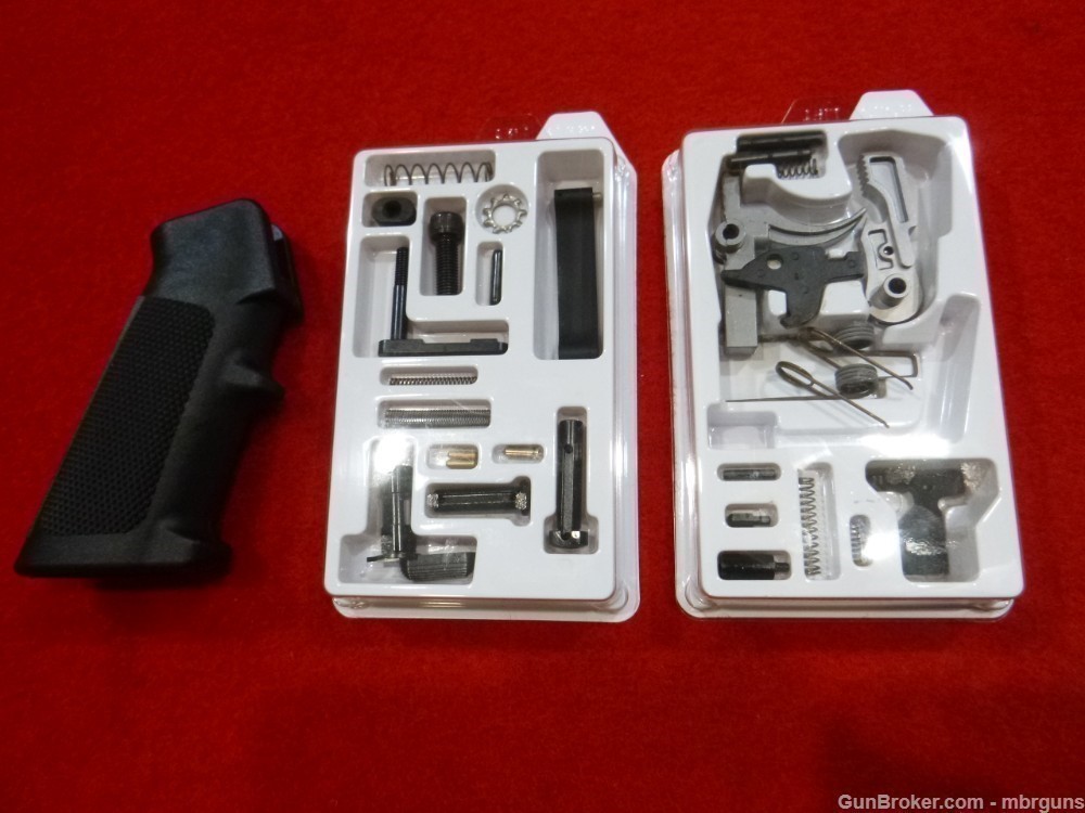 Anderson Mil Spec AR Lower Parts Kit w/Stainless Hammer/Trigger-img-2