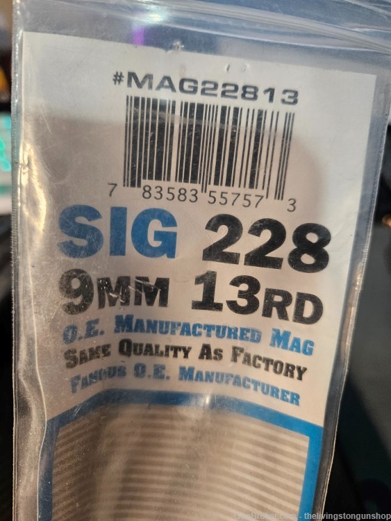 Sig Sauer 9mm 13-Round Steel Magazine P228 - MAG22813-img-5