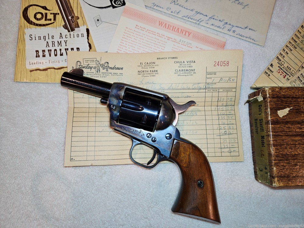 Colt Sheriff’s Model SAA 3” 45 Colt-img-4
