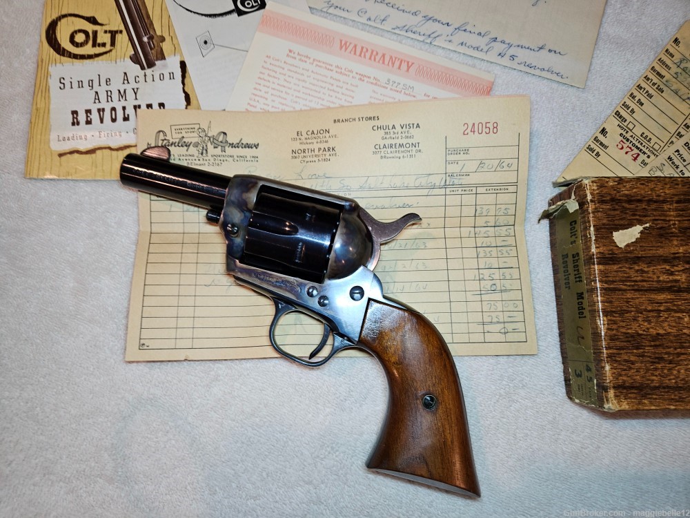 Colt Sheriff’s Model SAA 3” 45 Colt-img-3