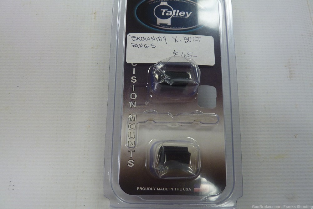 TALLY HIGH 1" RINGS FOR BROWNING X-BOLT-img-1