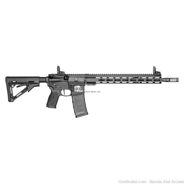 Smith & Wesson 13551 M&P 15T II Semi-Auto Rifle, 5.56 Nato, 16" Bbl, Black,-img-0