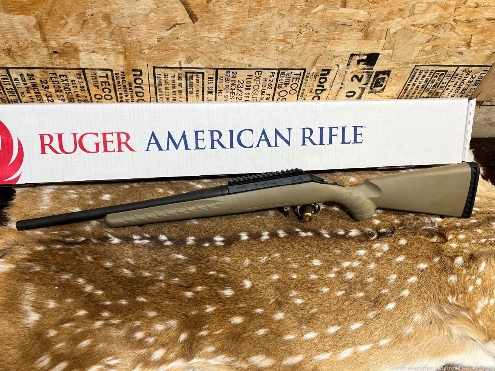 Ruger American Ranch 7.62x39 threaded barrel factory new condition -img-3