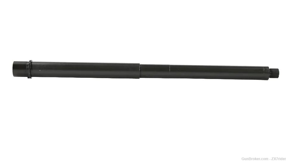 AR-15 16" .450 Bushmaster Black Nitride Heavy Profile Barrel 1:24 Twist-img-0