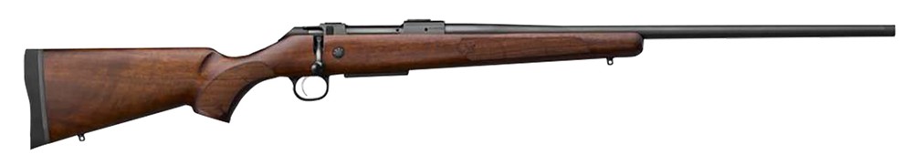 CZ-USA 600 American 6.5 Creedmoor Rifle 24 Grade A Dark Walnut 07717-img-0